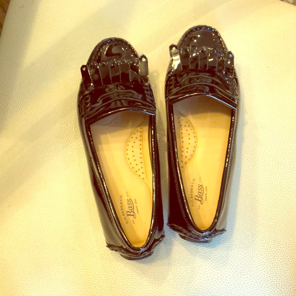 Bass black driving shoes